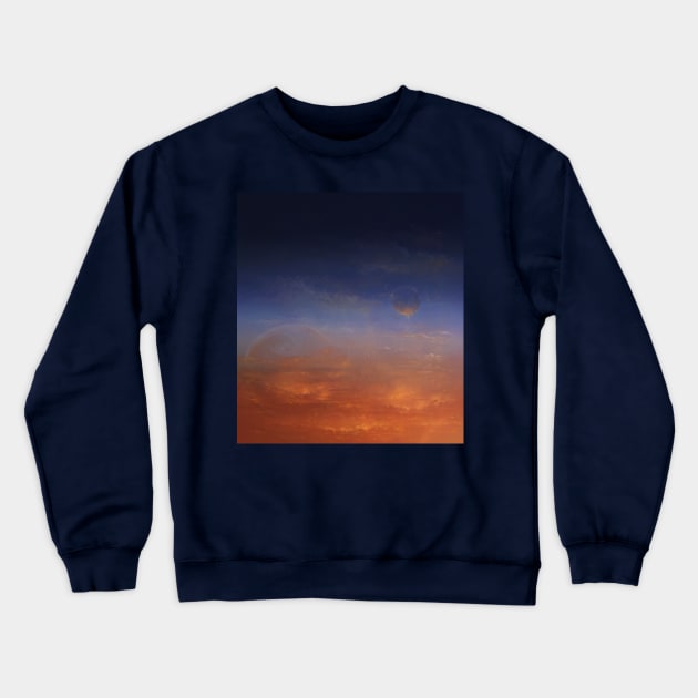 Planets Crewneck Sweatshirt by maryallen138